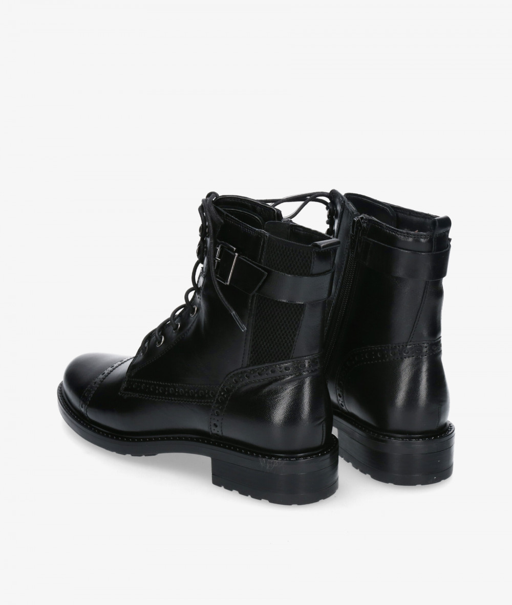 Botines Traveris LOR12-2614 en negro