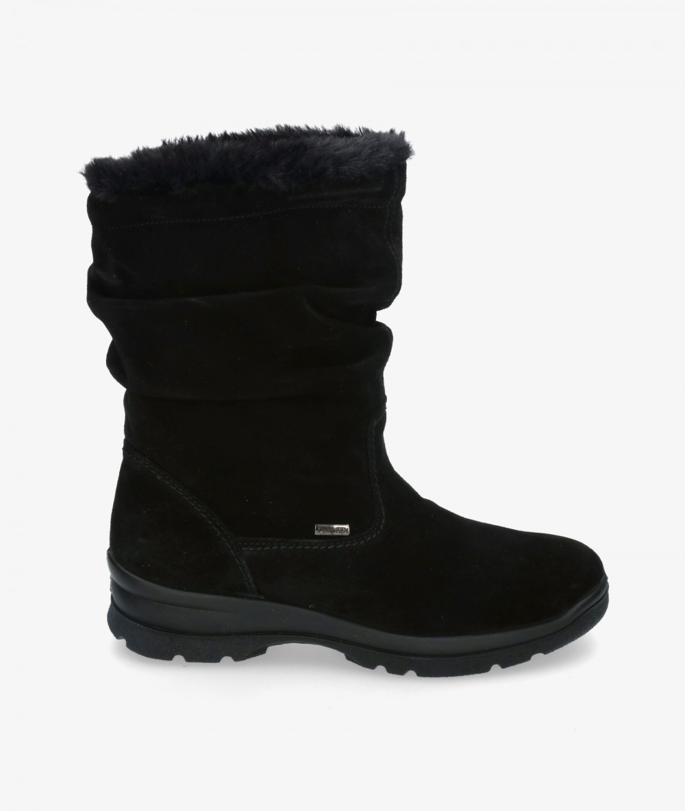 Botas Imac  456699 en serraje negro Botas Imac  456699 en serraje negro