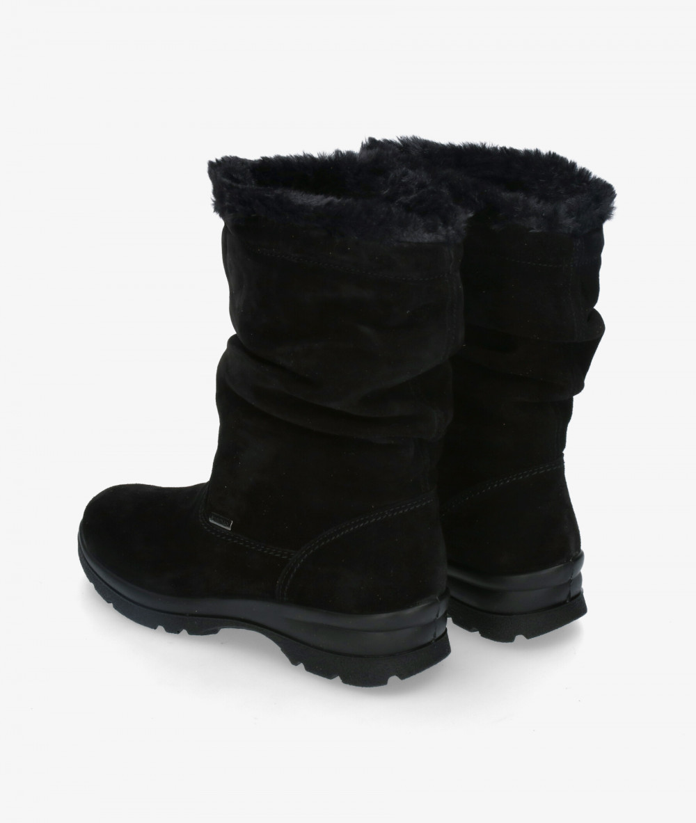 Botas Imac  456699 en serraje negro Botas Imac  456699 en serraje negro