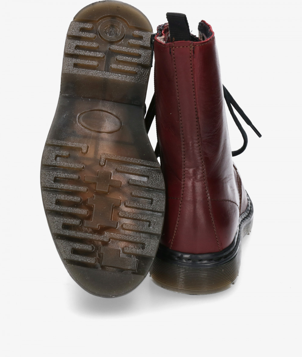 Botines Traveris B1027F en burdeos