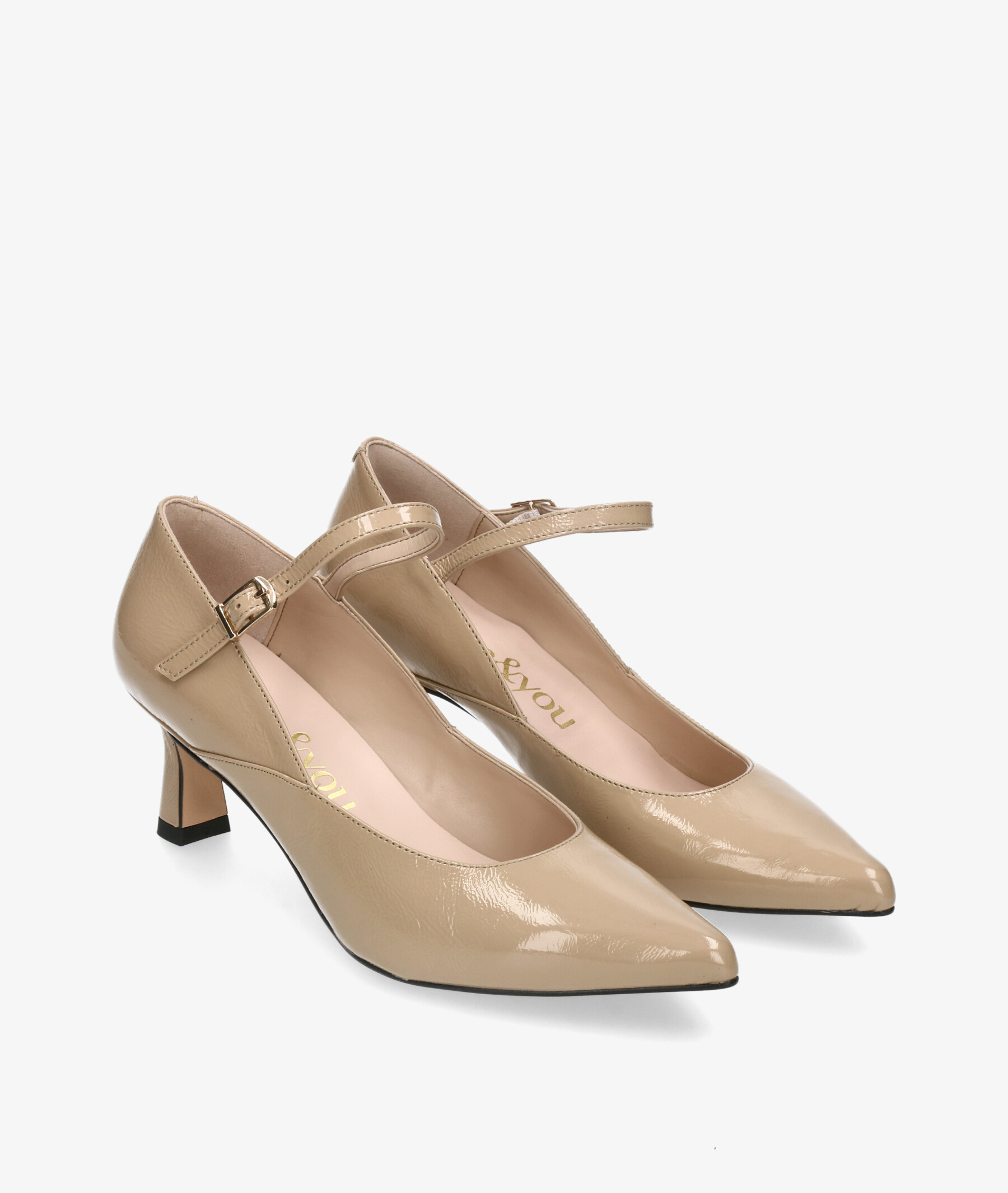 Taupe dress 2024 shoes low heel