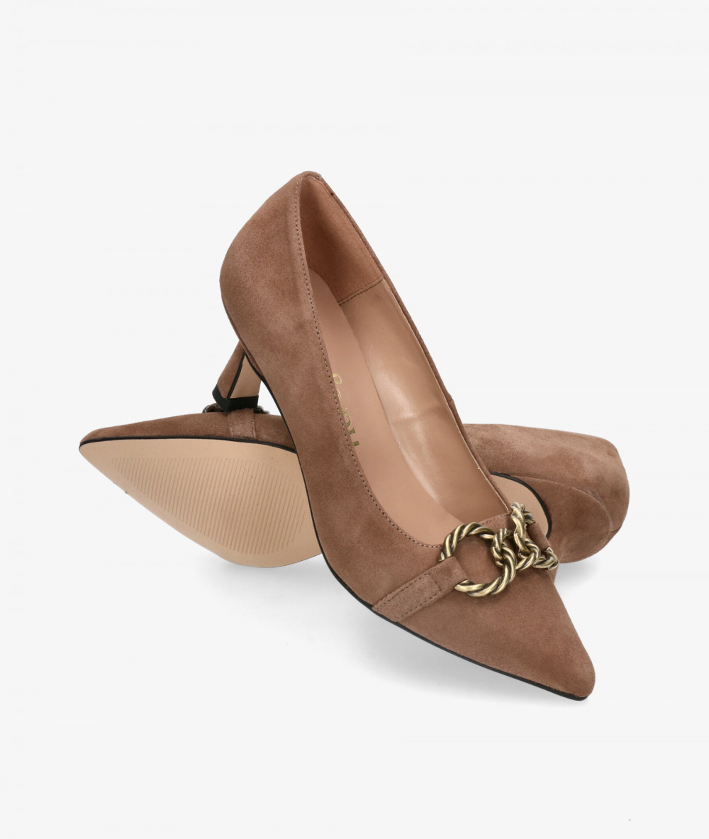 Zapatos de vestir bloom&you BELLA en ante taupe