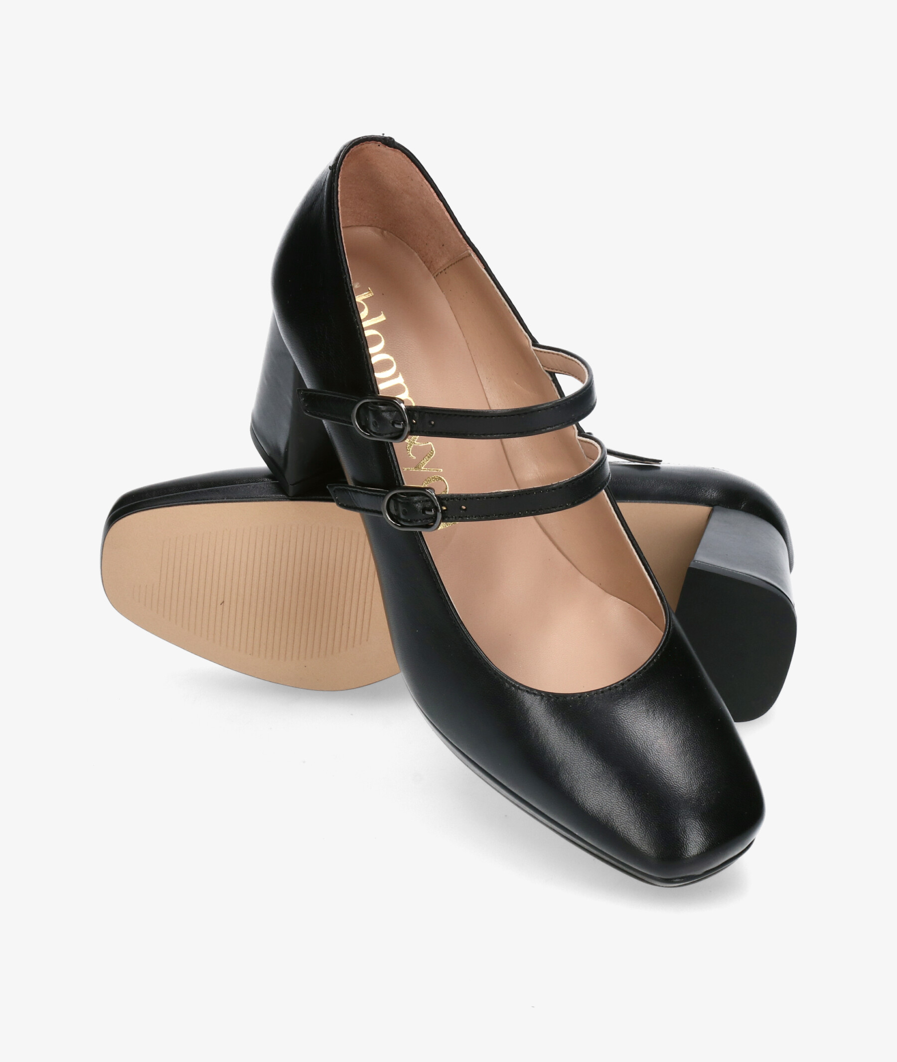 bloom you Dress wedge shoes SABRINA in black