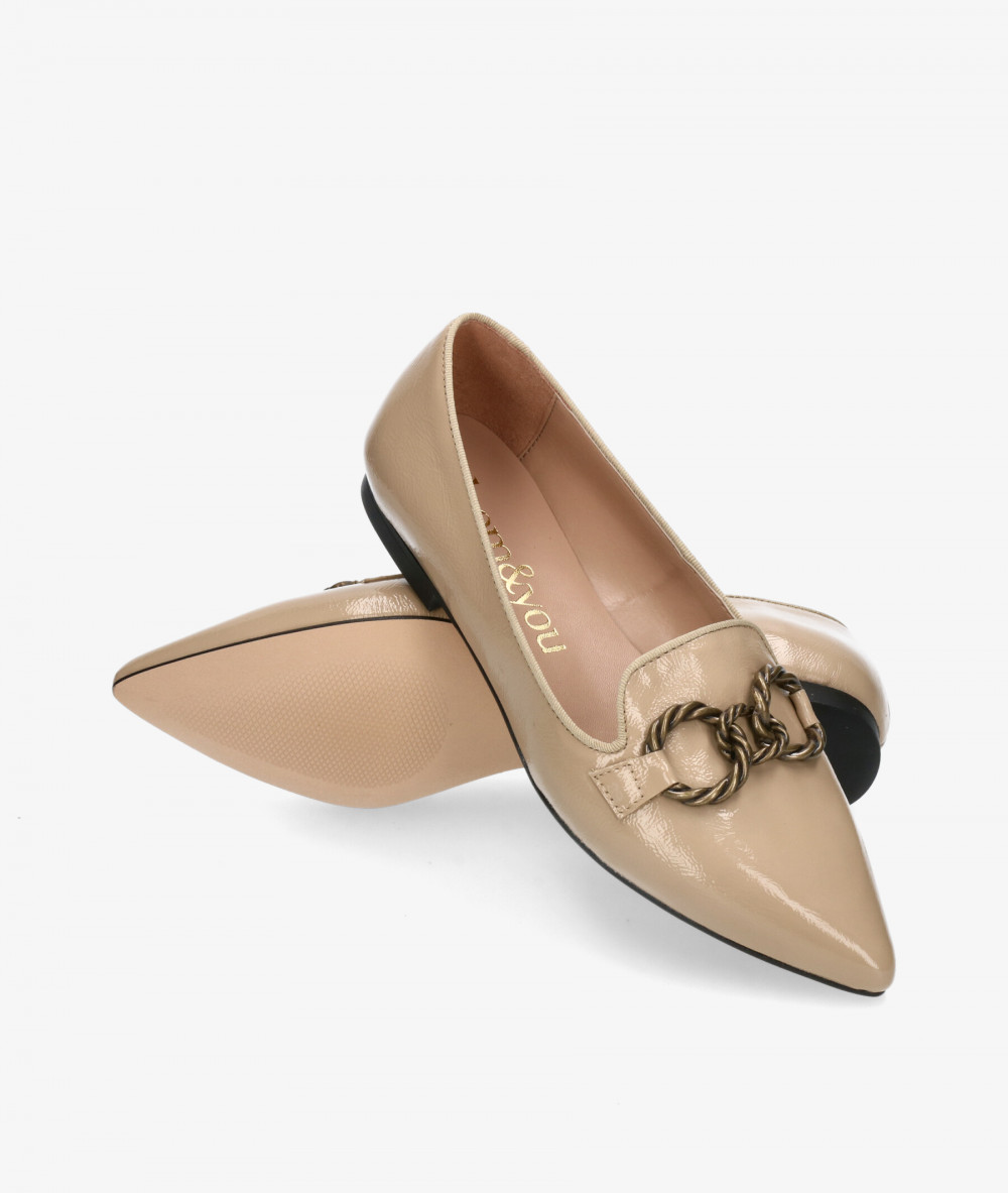 Zapatos de vestir bloom&you DELIA en charol taupe Zapatos de vestir bloom&you DELIA en charol taupe