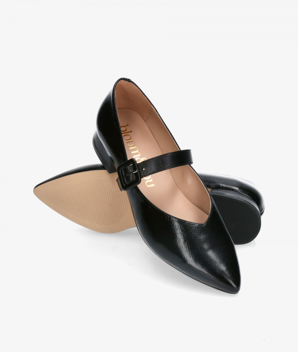 Zapatos de vestir bloom&you ADELE en charol negro