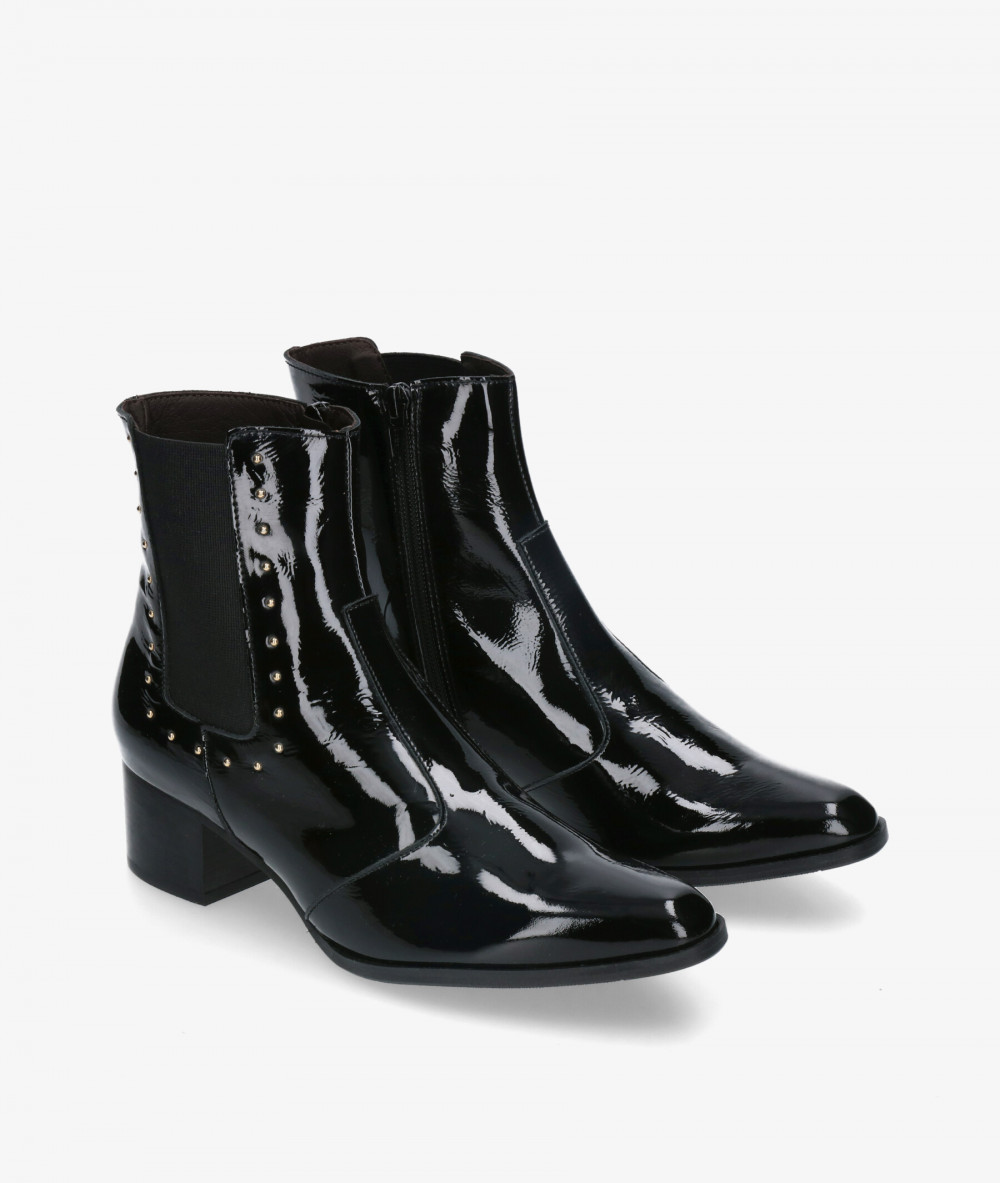 Botines bloom&you  STELLA en charol negro Botines bloom&you  STELLA en charol negro