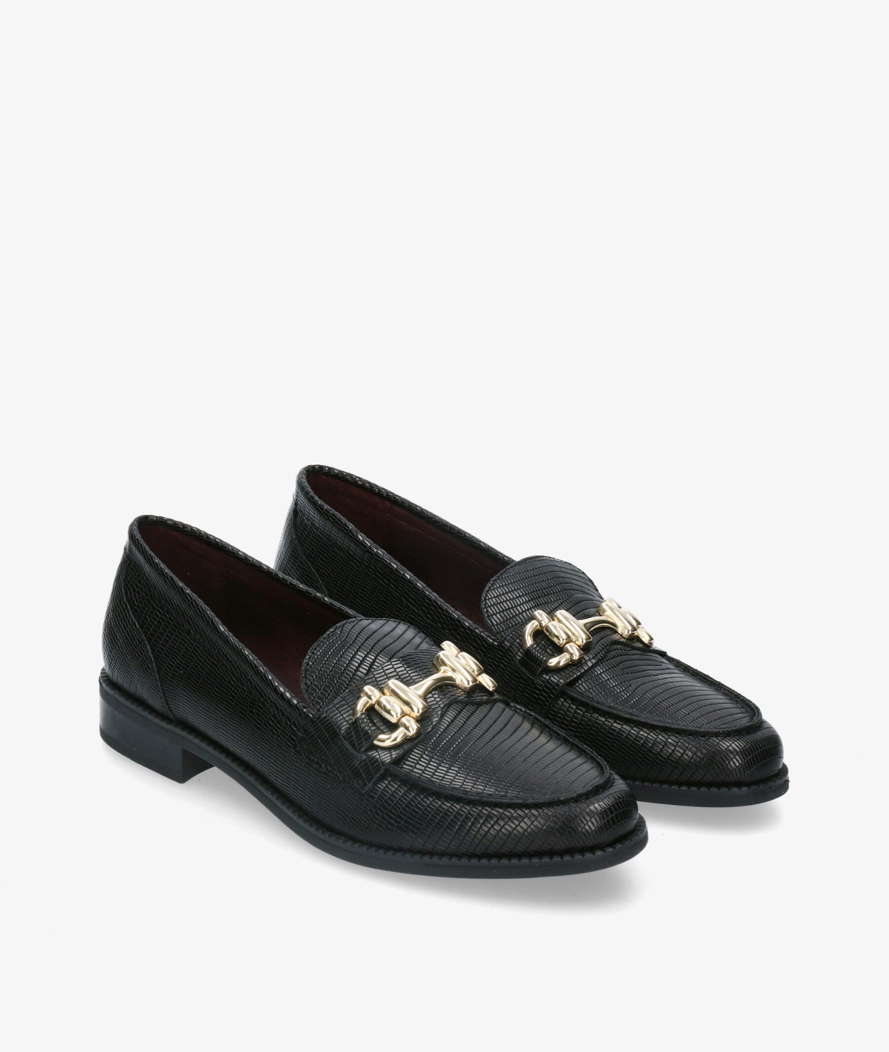 Caroline patent deals leather loafer