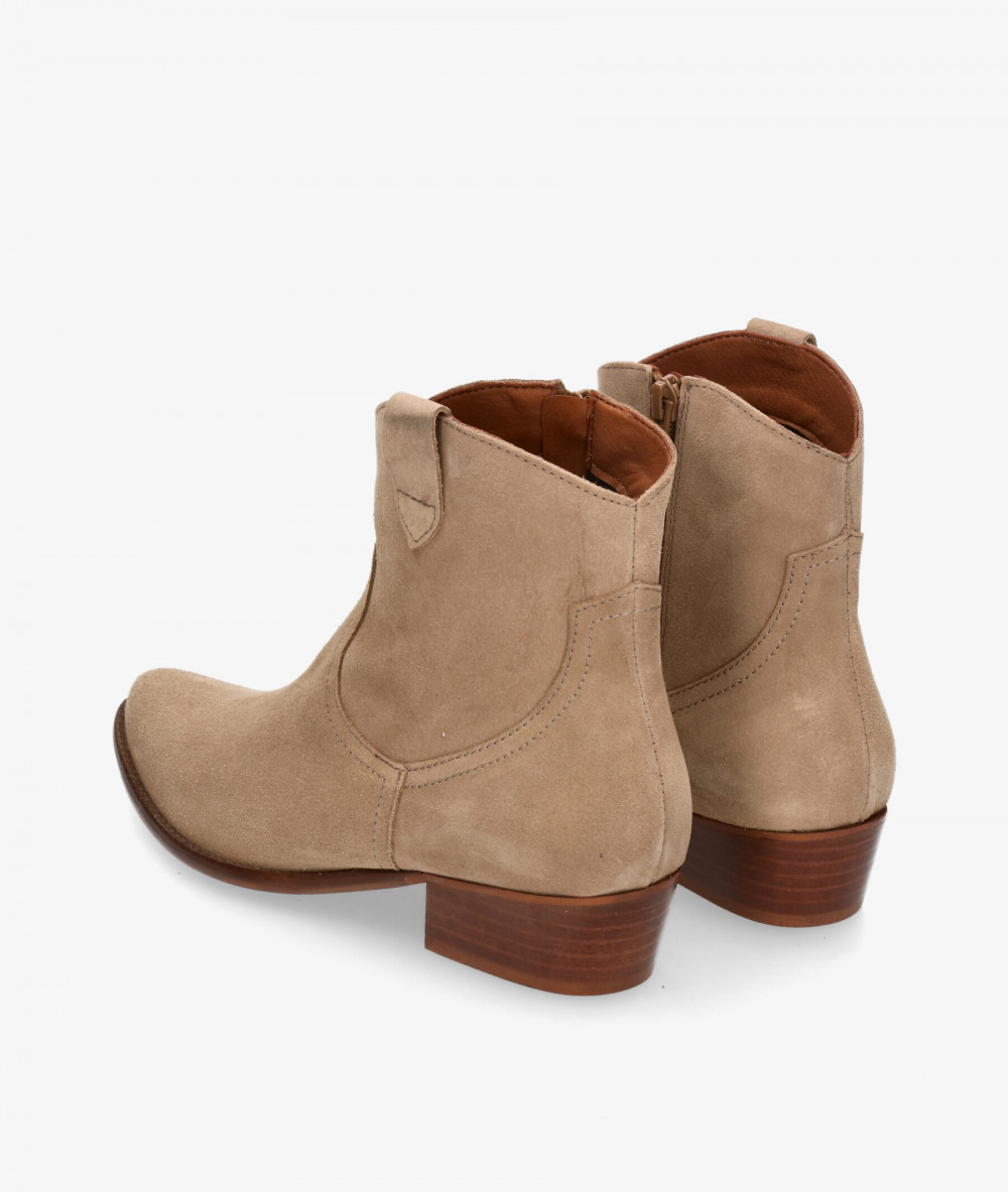 Botines bloom&you  TELMA en serraje beige Botines bloom&you  TELMA en serraje beige