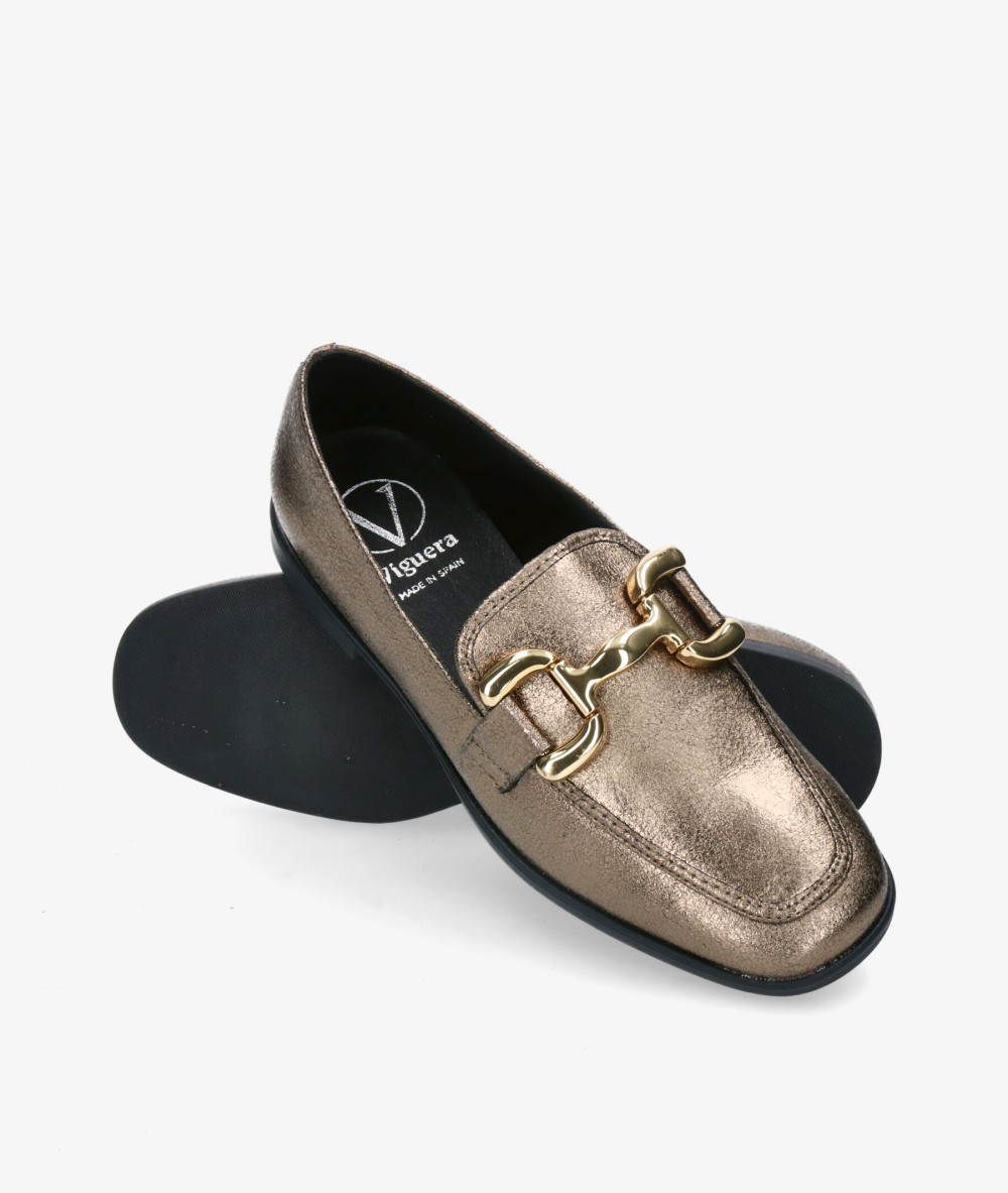 Mocasines Viguera 8015 en bronce Mocasines Viguera 8015 en bronce