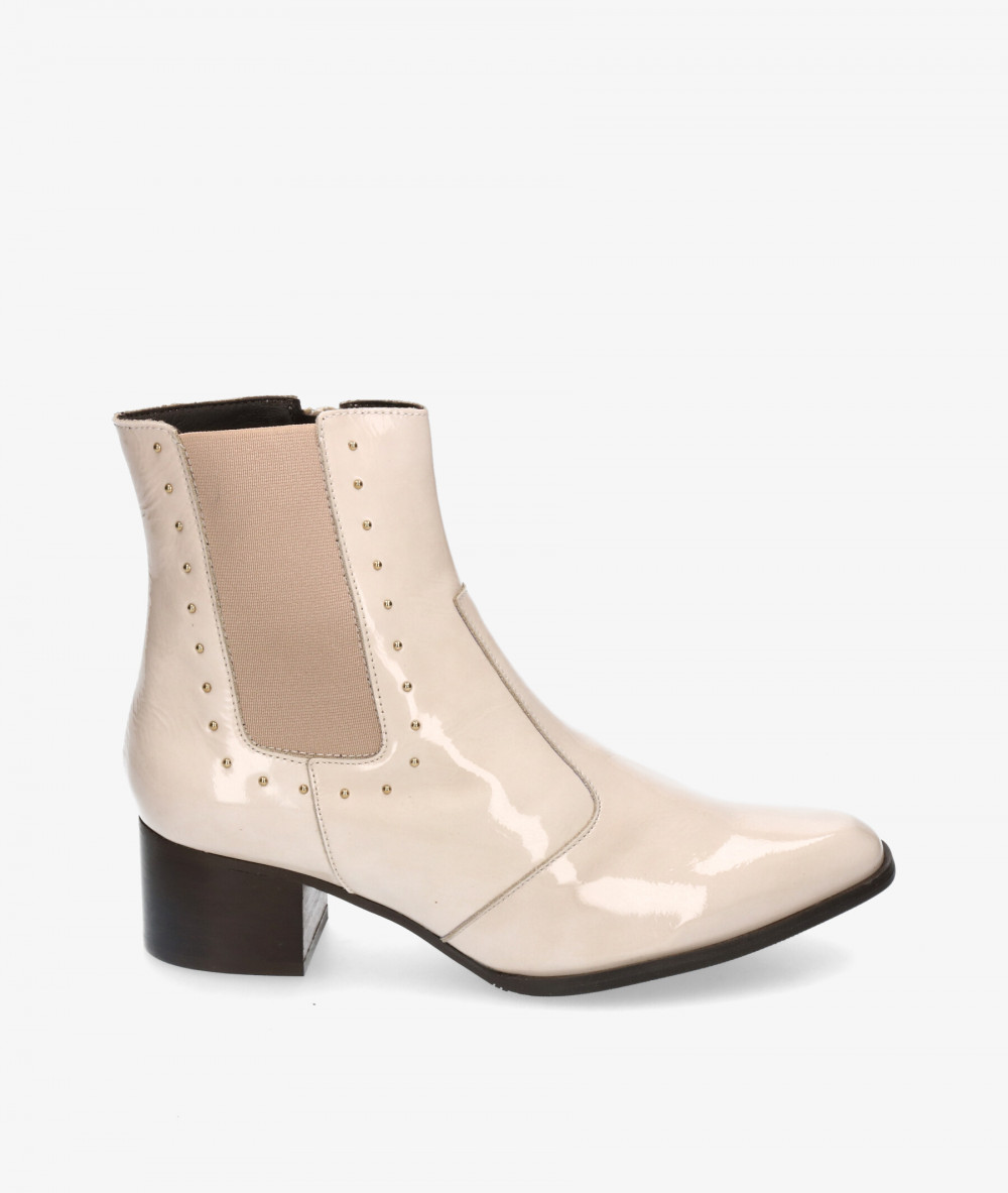 Botines bloom&you STELLA en charol beige