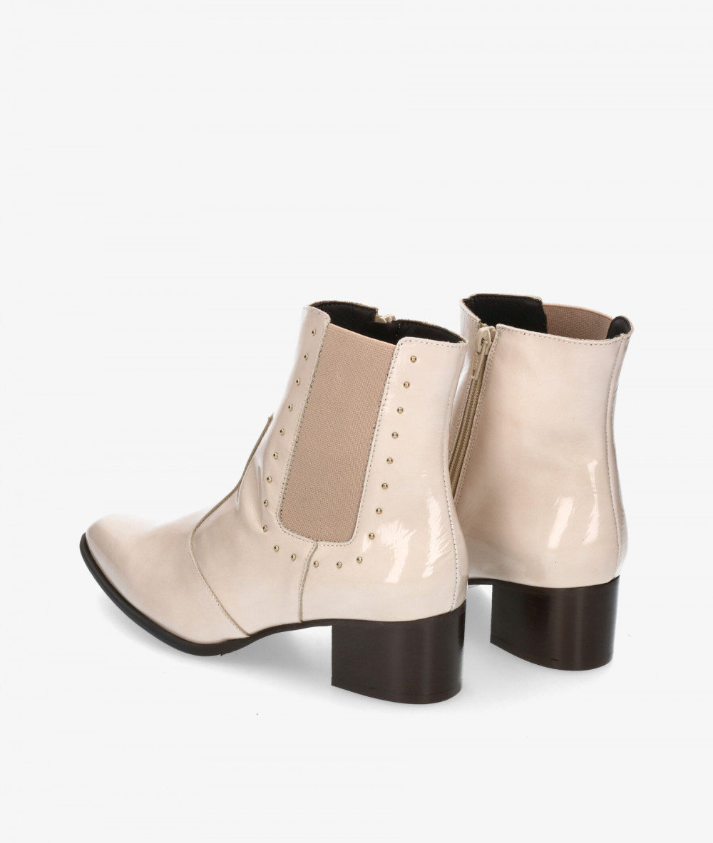 Botines bloom&you STELLA en charol beige