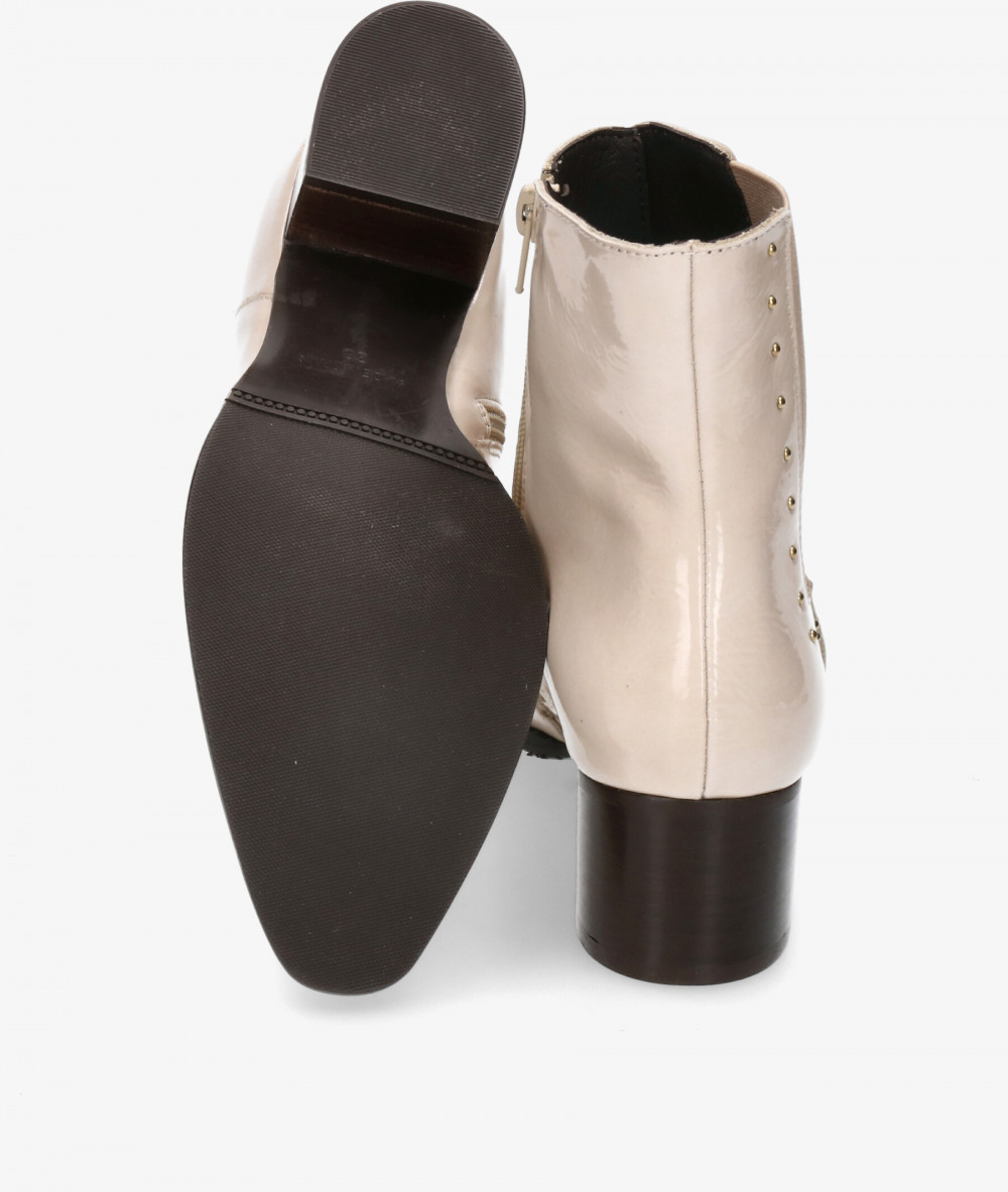 Botines bloom&you STELLA en charol beige