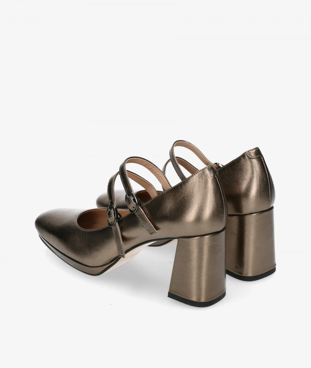 vestir con plataforma bloom&you SABRINA en bronce