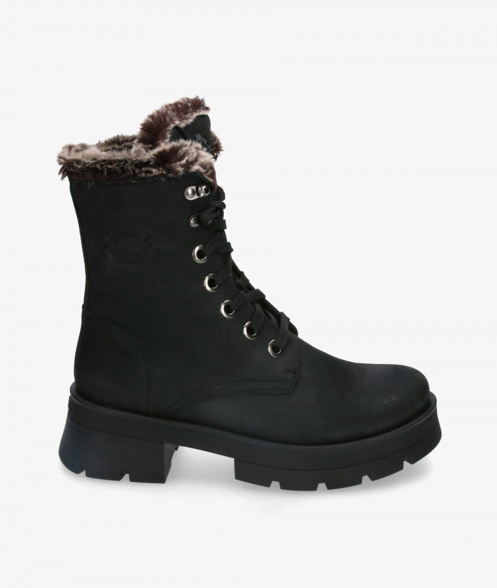 Botines Panamá Jack CLARE B1 en nobuck negro