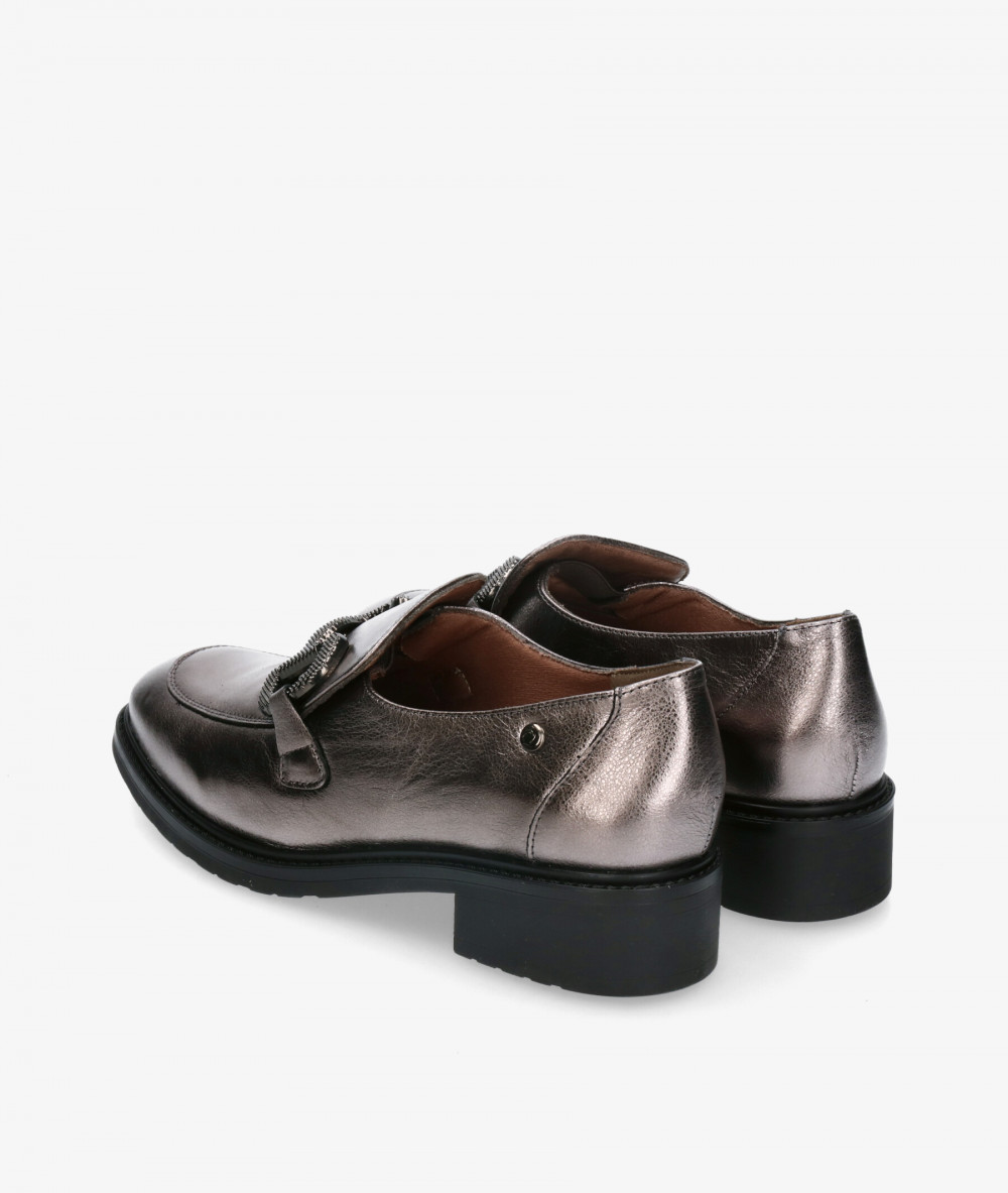 Mocasines pabloochoa.shoes 7160 en plomo Mocasines pabloochoa.shoes 7160 en plomo