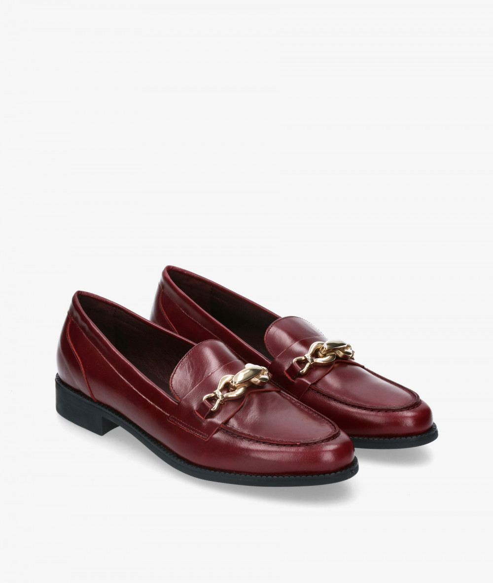 Mocasines pabloochoa.shoes 22536 en burdeos Mocasines pabloochoa.shoes 22536 en burdeos