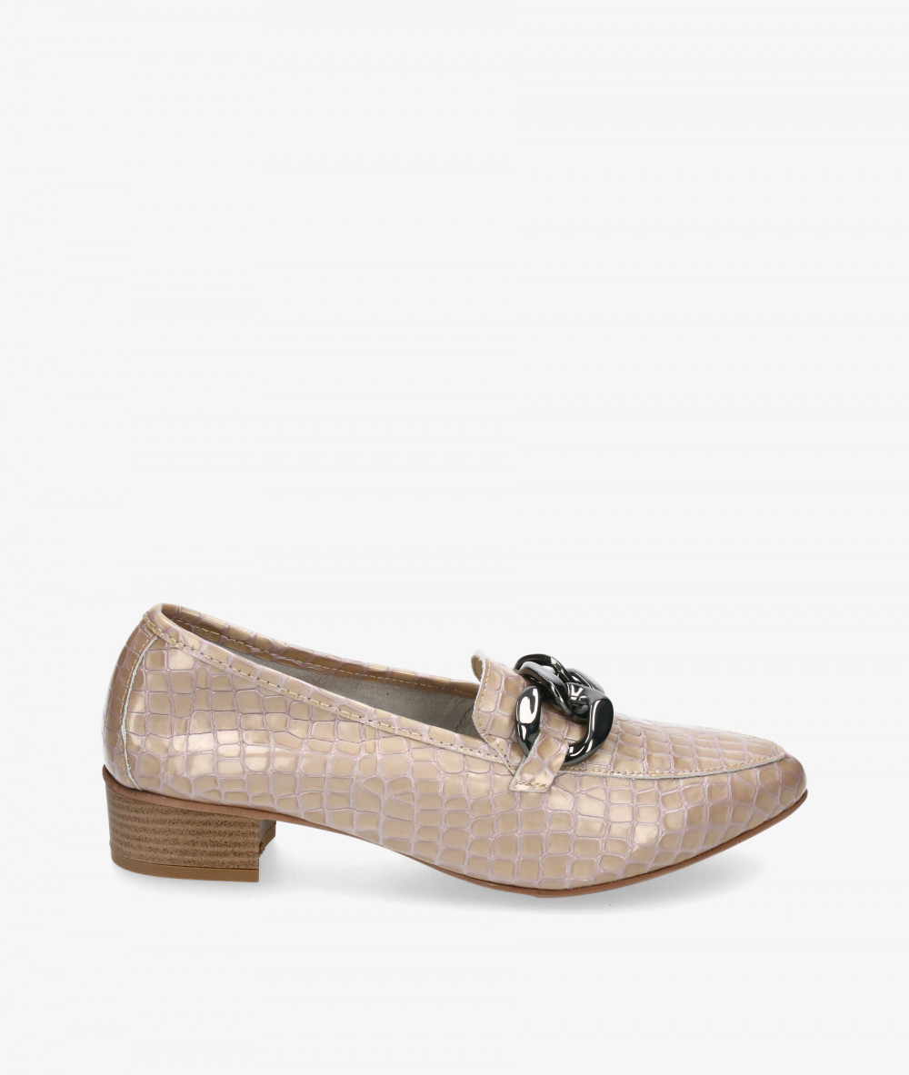 Zapatos de tacón Kénnebec 3972-R en charol beige Zapatos de tacón Kénnebec 3972-R en charol beige