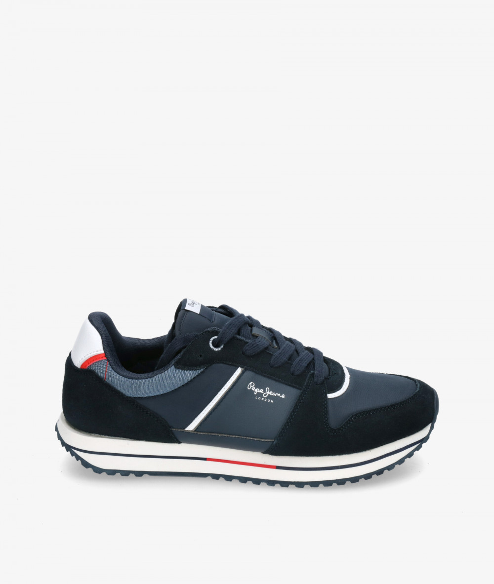 Deportivos Pepe Jeans  TOUR BASIC en azul marino Deportivos Pepe Jeans  TOUR BASIC en azul marino