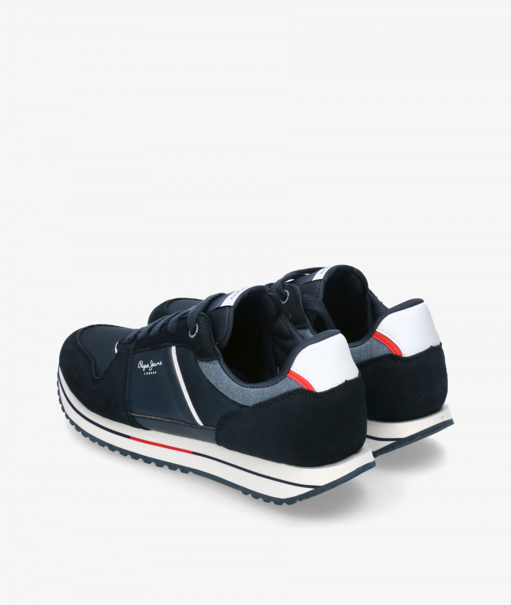 Deportivos Pepe Jeans  TOUR BASIC en azul marino Deportivos Pepe Jeans  TOUR BASIC en azul marino
