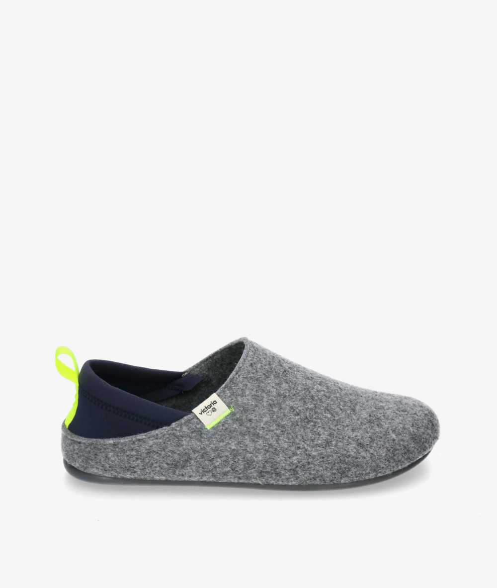 Zapatillas de casa Victoria  1081115 en gris