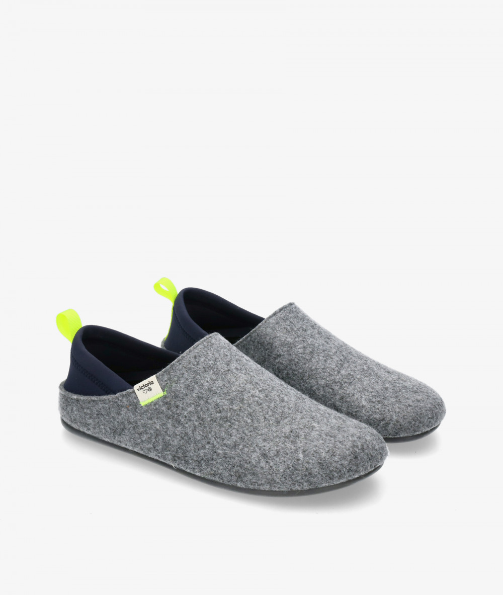 Zapatillas de casa Victoria  1081115 en gris
