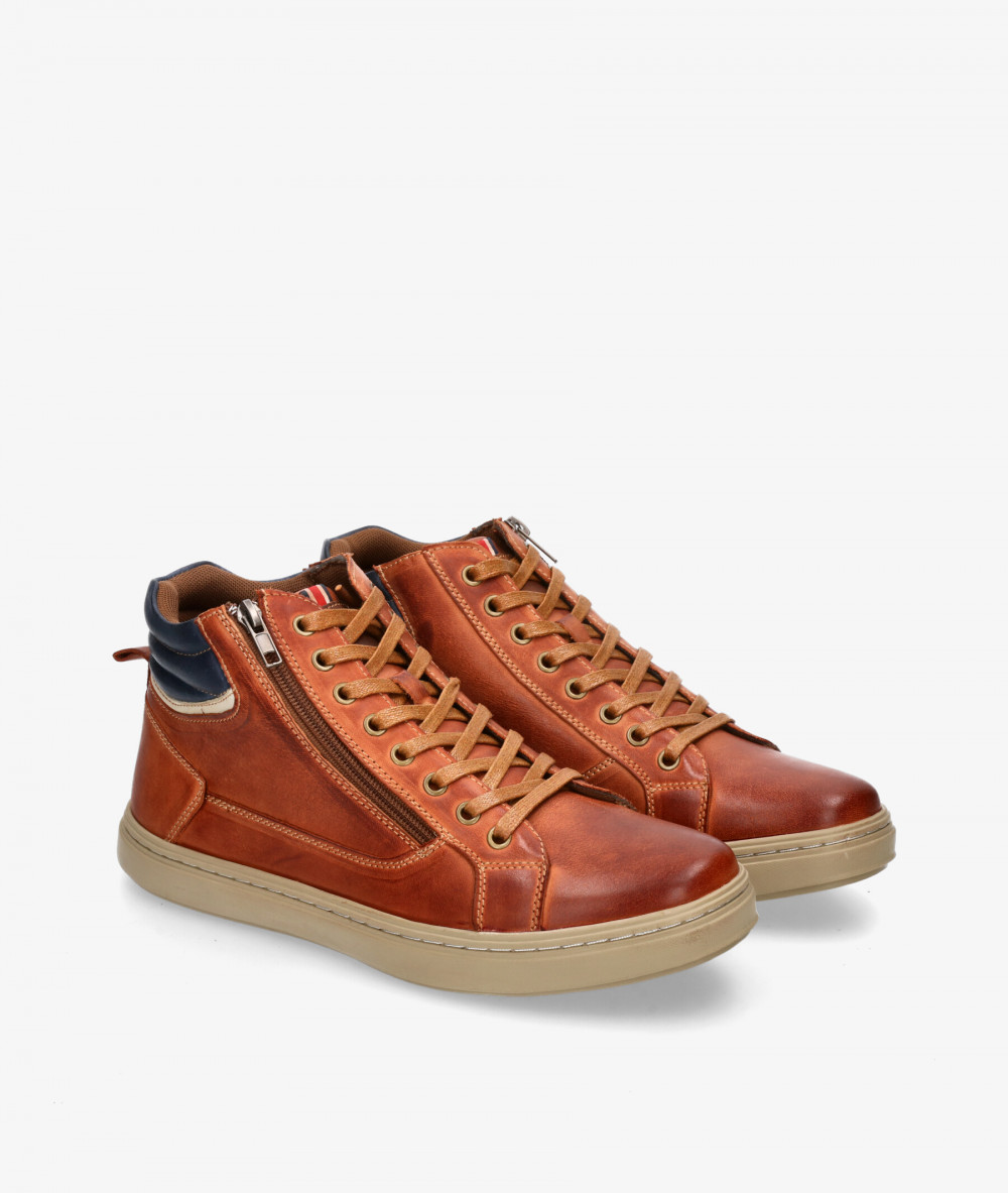 Deportivos Rhostock  BB237519-4  JACKS-5 en cuero Deportivos Rhostock  BB237519-4  JACKS-5 en cuero