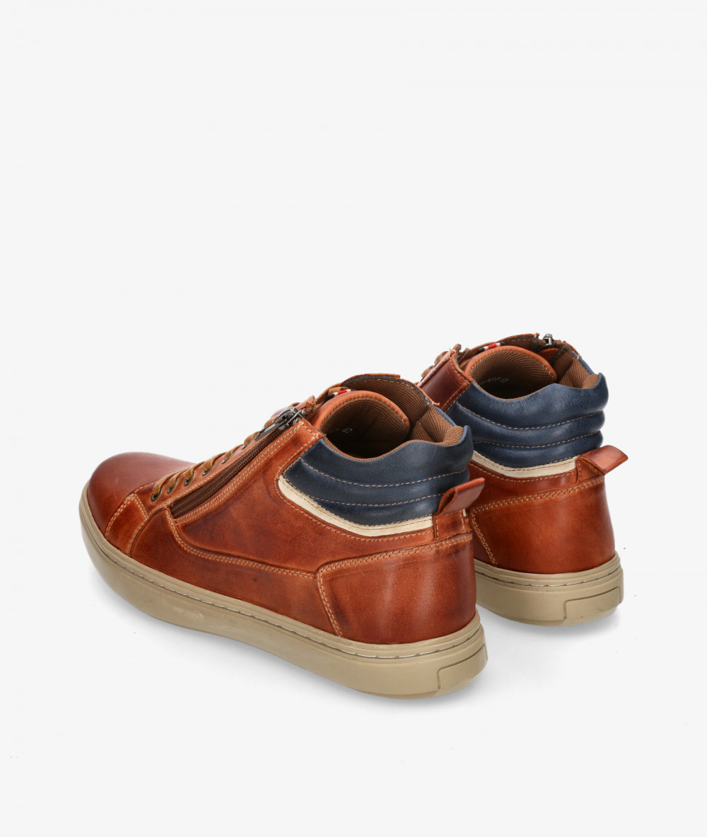 Deportivos Rhostock  BB237519-4  JACKS-5 en cuero Deportivos Rhostock  BB237519-4  JACKS-5 en cuero