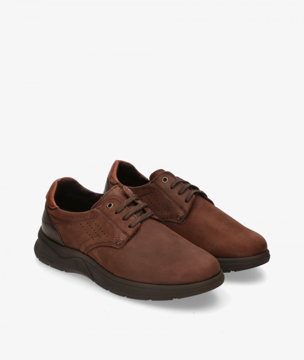 Zapatos casual Kénnebec 648 en nobuck marrón Zapatos casual Kénnebec 648 en nobuck marrón
