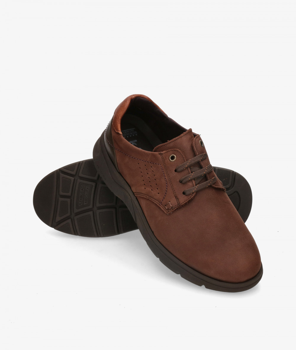 Zapatos casual Kénnebec 648 en nobuck marrón Zapatos casual Kénnebec 648 en nobuck marrón