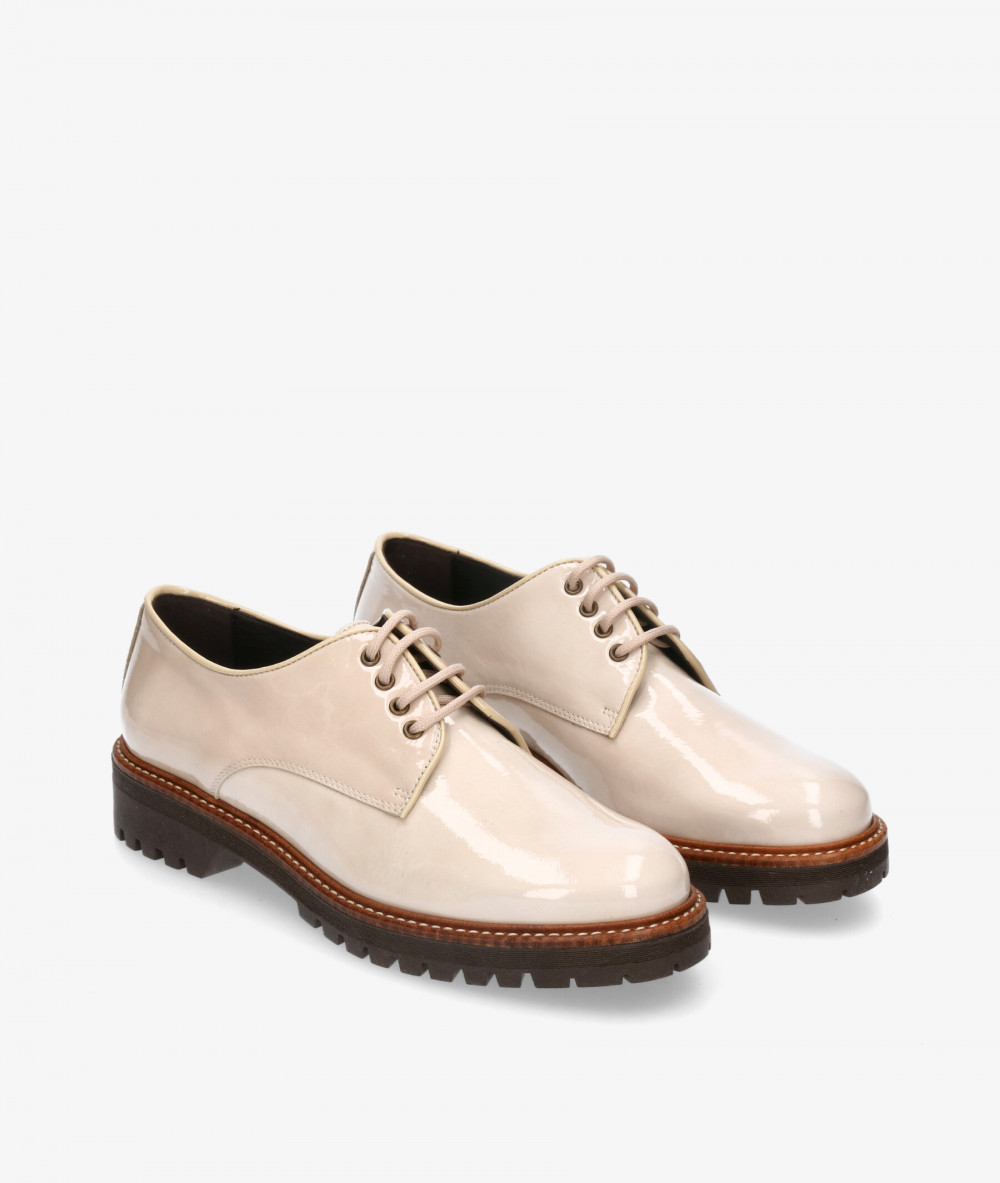 Zapatos inglés bloom&you GALA en charol beige Zapatos inglés bloom&you GALA en charol beige