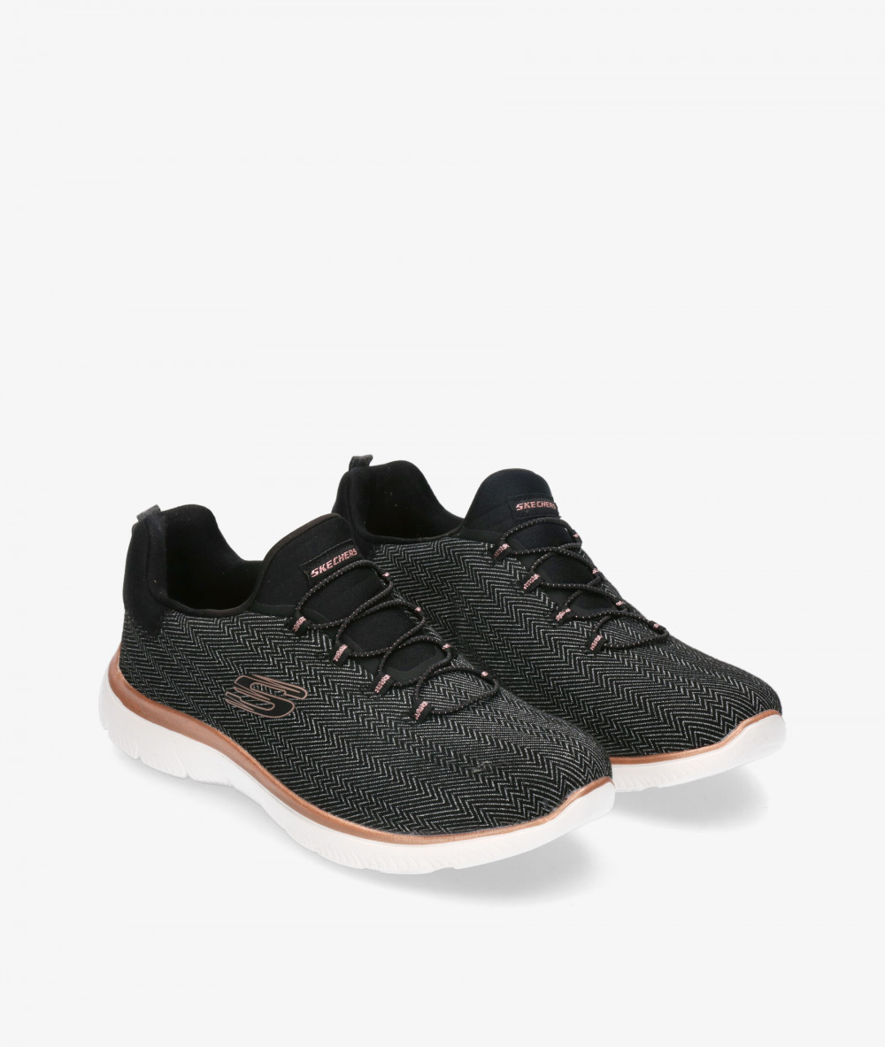 Deportivos Skechers 149528W en negro