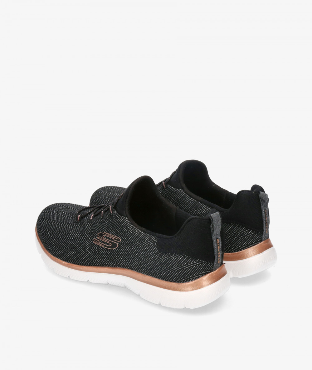 Deportivos Skechers 149528W en negro
