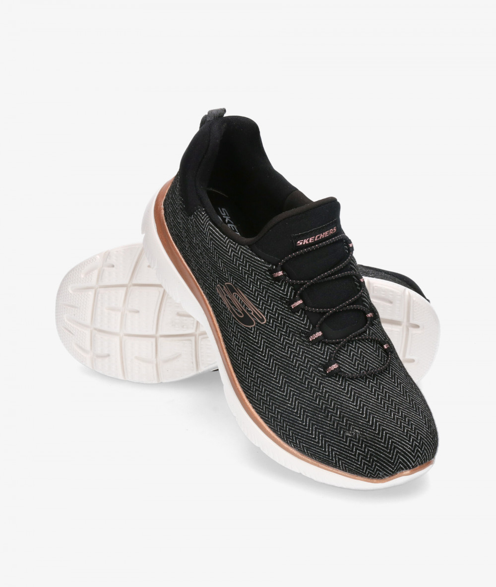 Deportivos Skechers 149528W en negro