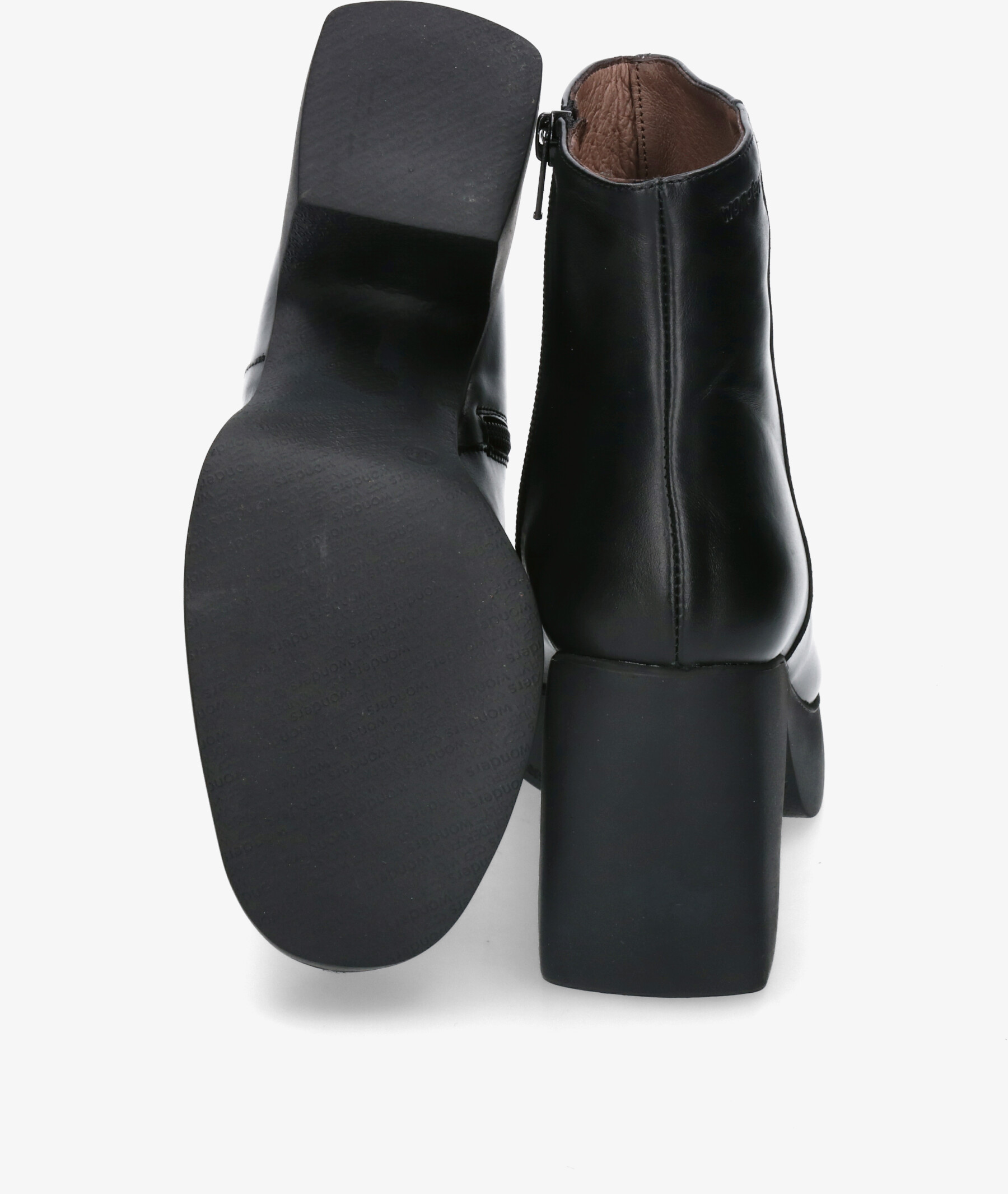 Botines Wonders Mex en negro