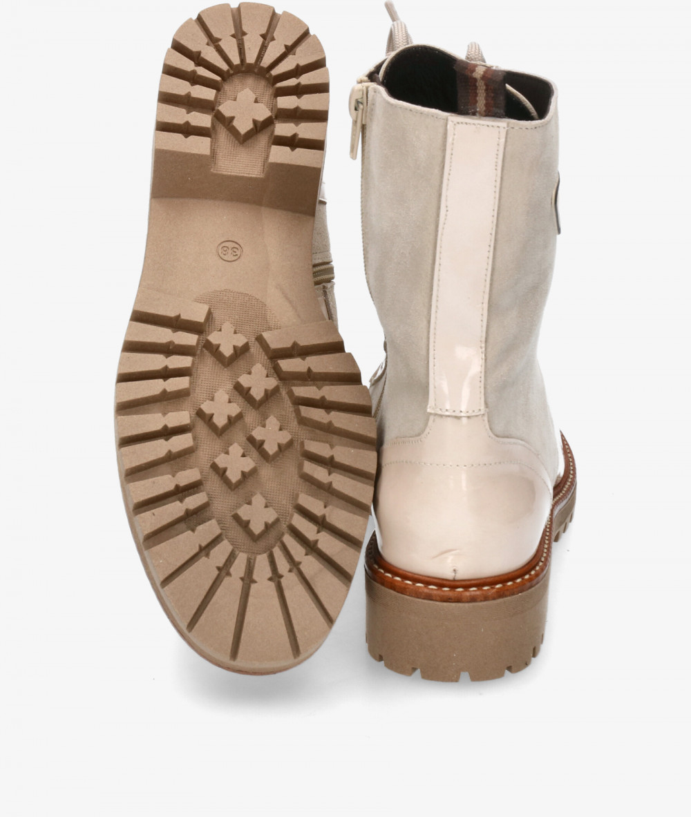 Botines bloom&you LUNA en charol beige