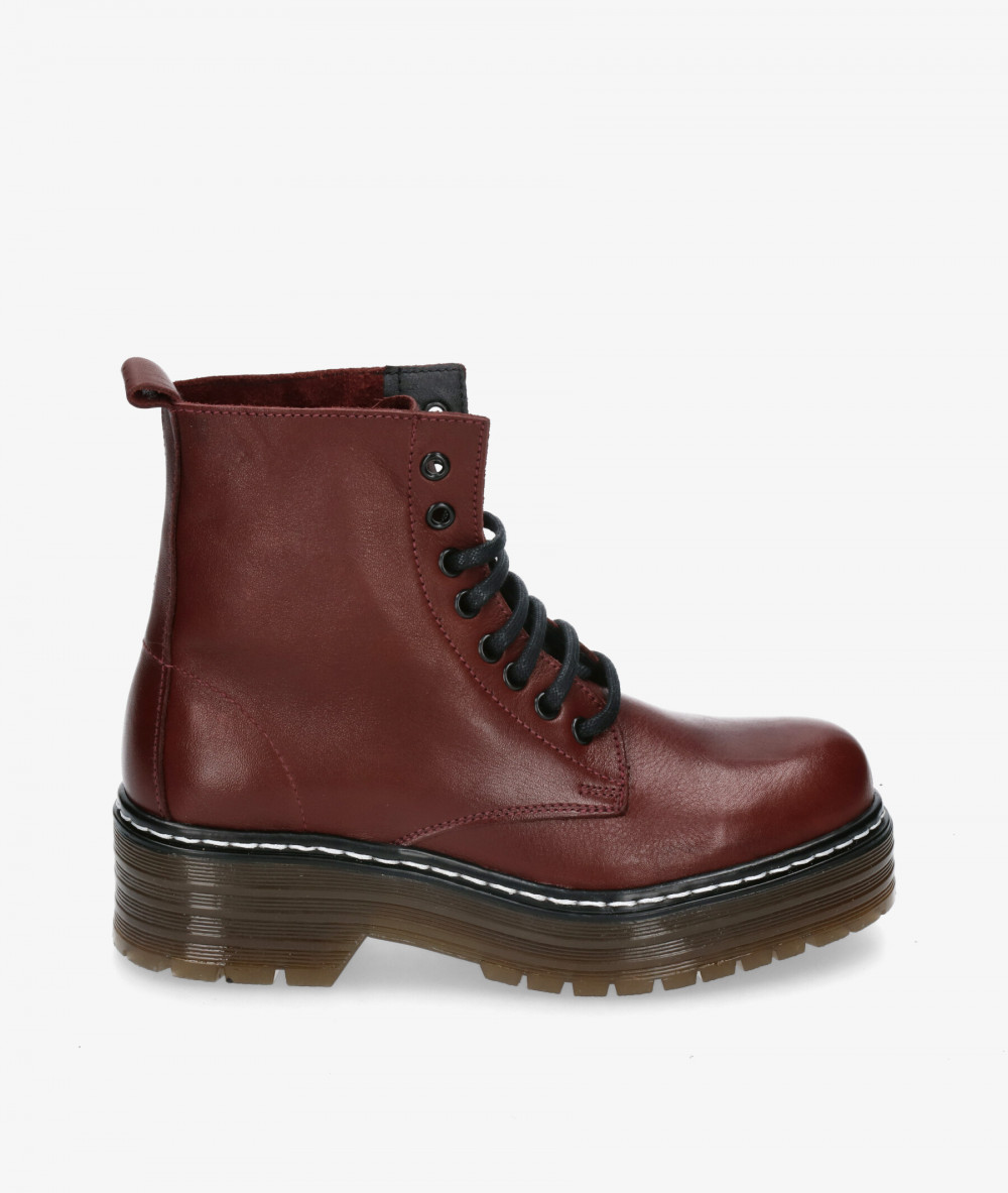 Botines Rhostock  122 en burdeos Botines Rhostock  122 en burdeos