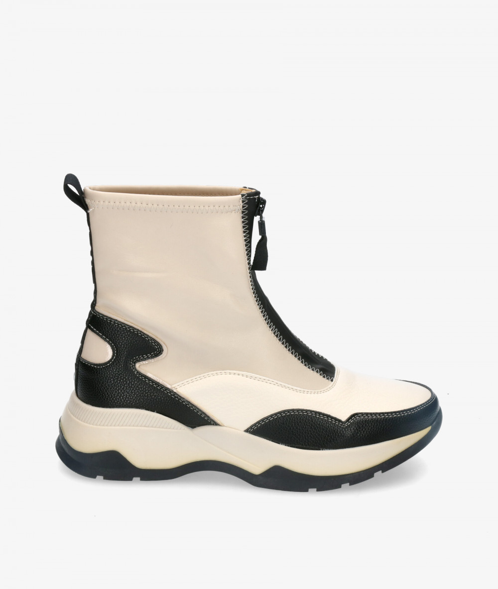 Botines D'angela  22205 en blanco Botines D'angela  22205 en blanco