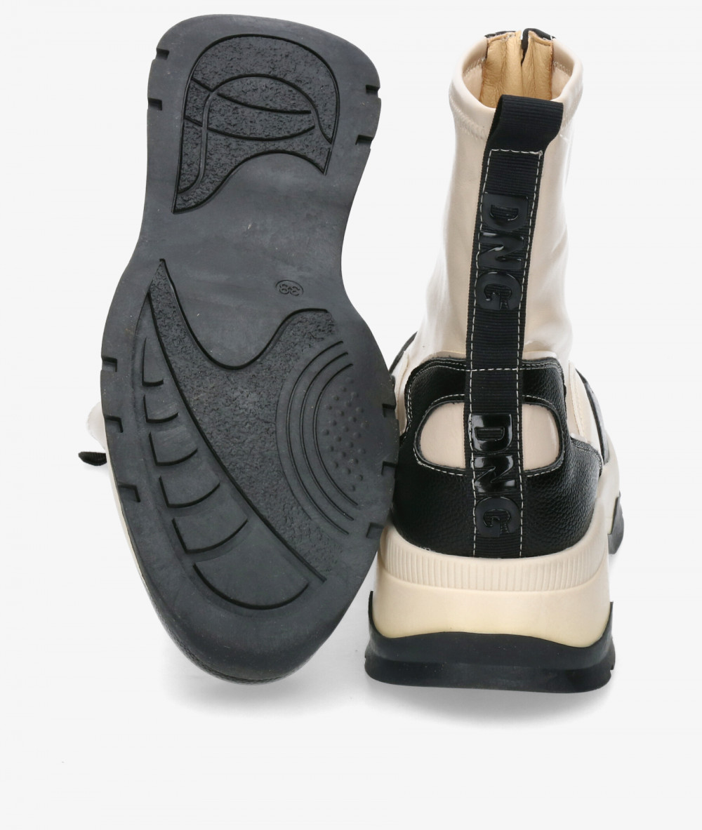 Botines D'angela  22205 en blanco Botines D'angela  22205 en blanco