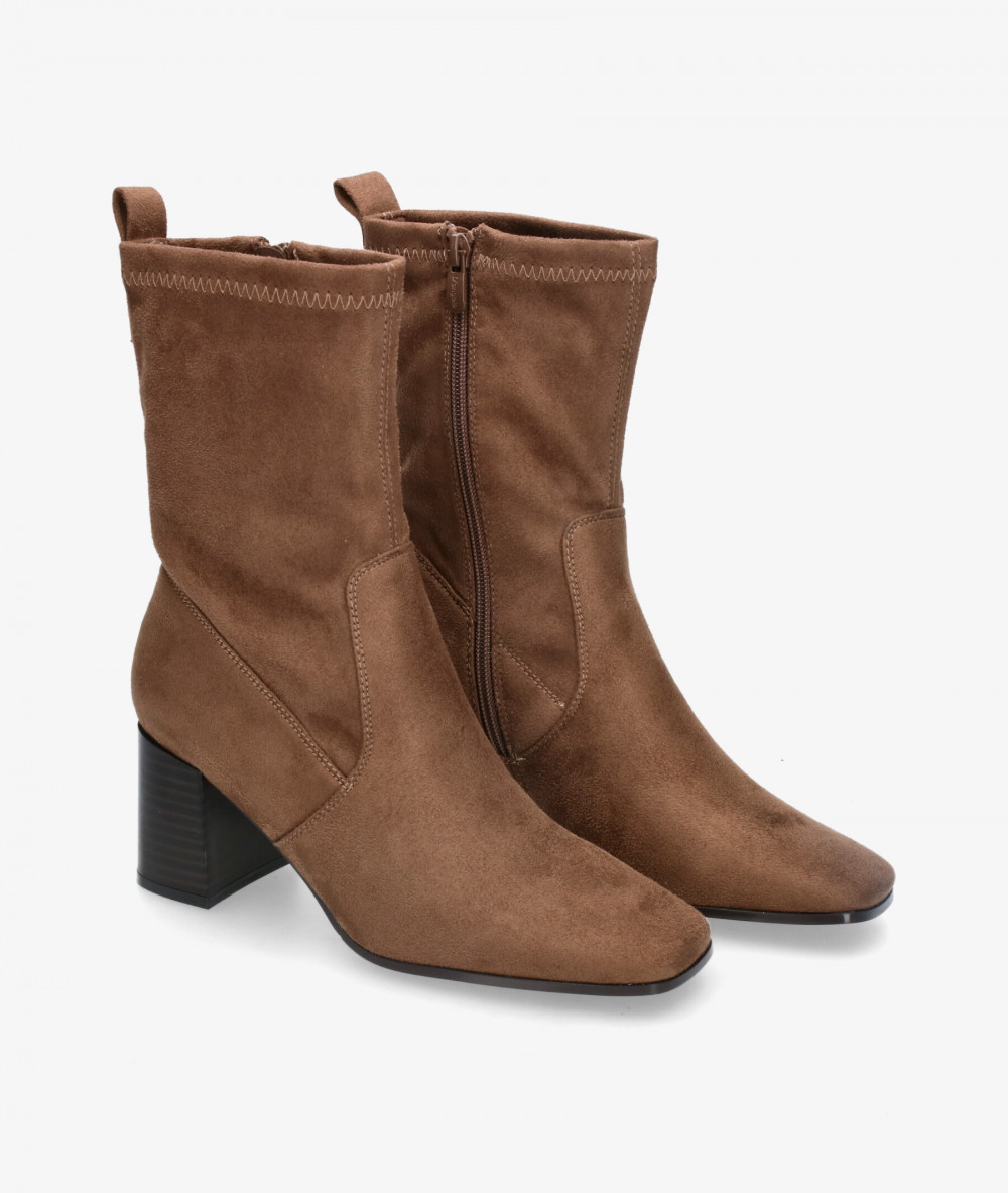 Botines D'angela  25236 en taupe Botines D'angela  25236 en taupe