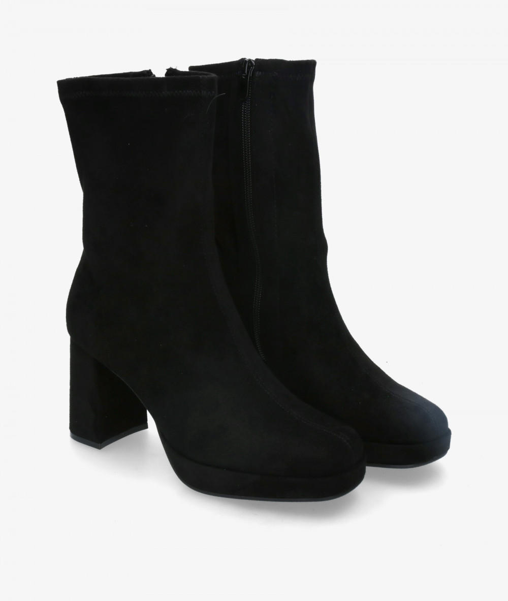 Botines D'angela  25140 en negro Botines D'angela  25140 en negro