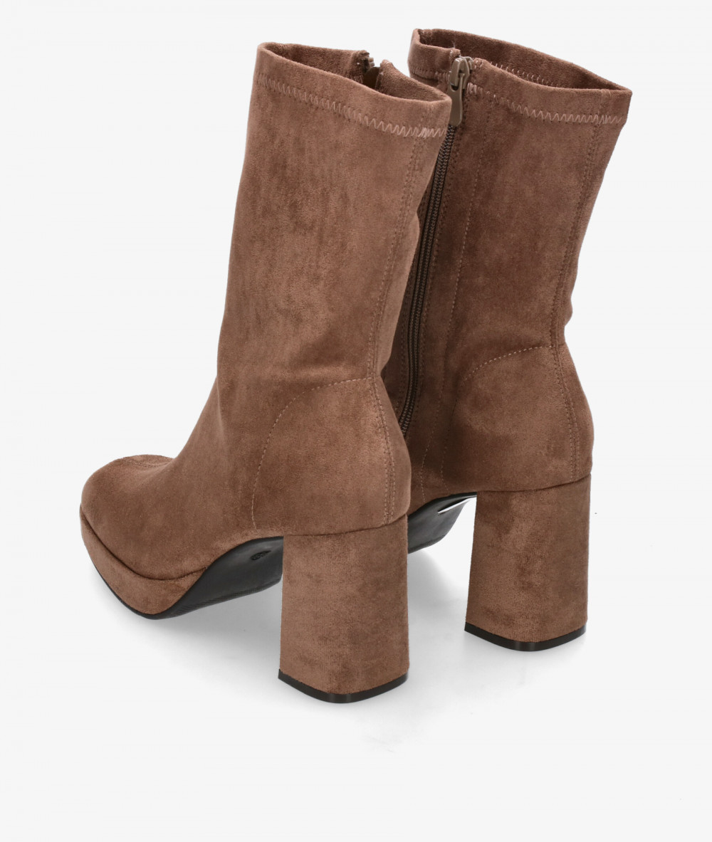 Botines D'angela  25140 en taupe Botines D'angela  25140 en taupe