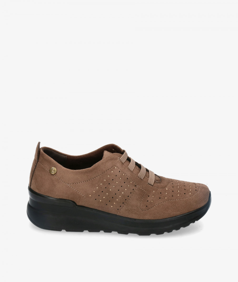Zapatos confort Amarpies 22327 en topo Zapatos confort Amarpies 22327 en topo