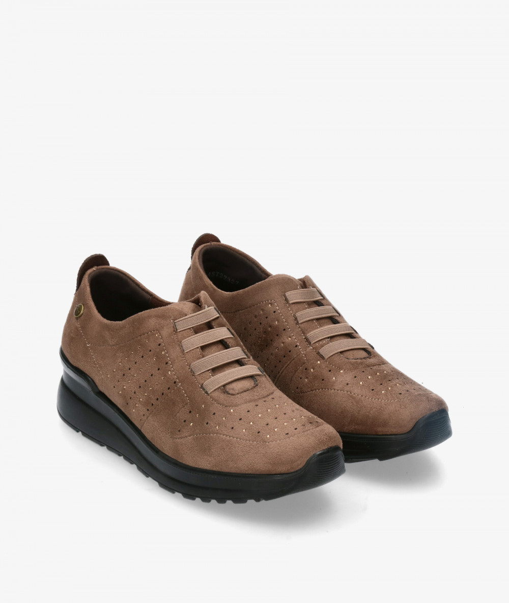 Zapatos confort Amarpies 22327 en topo Zapatos confort Amarpies 22327 en topo