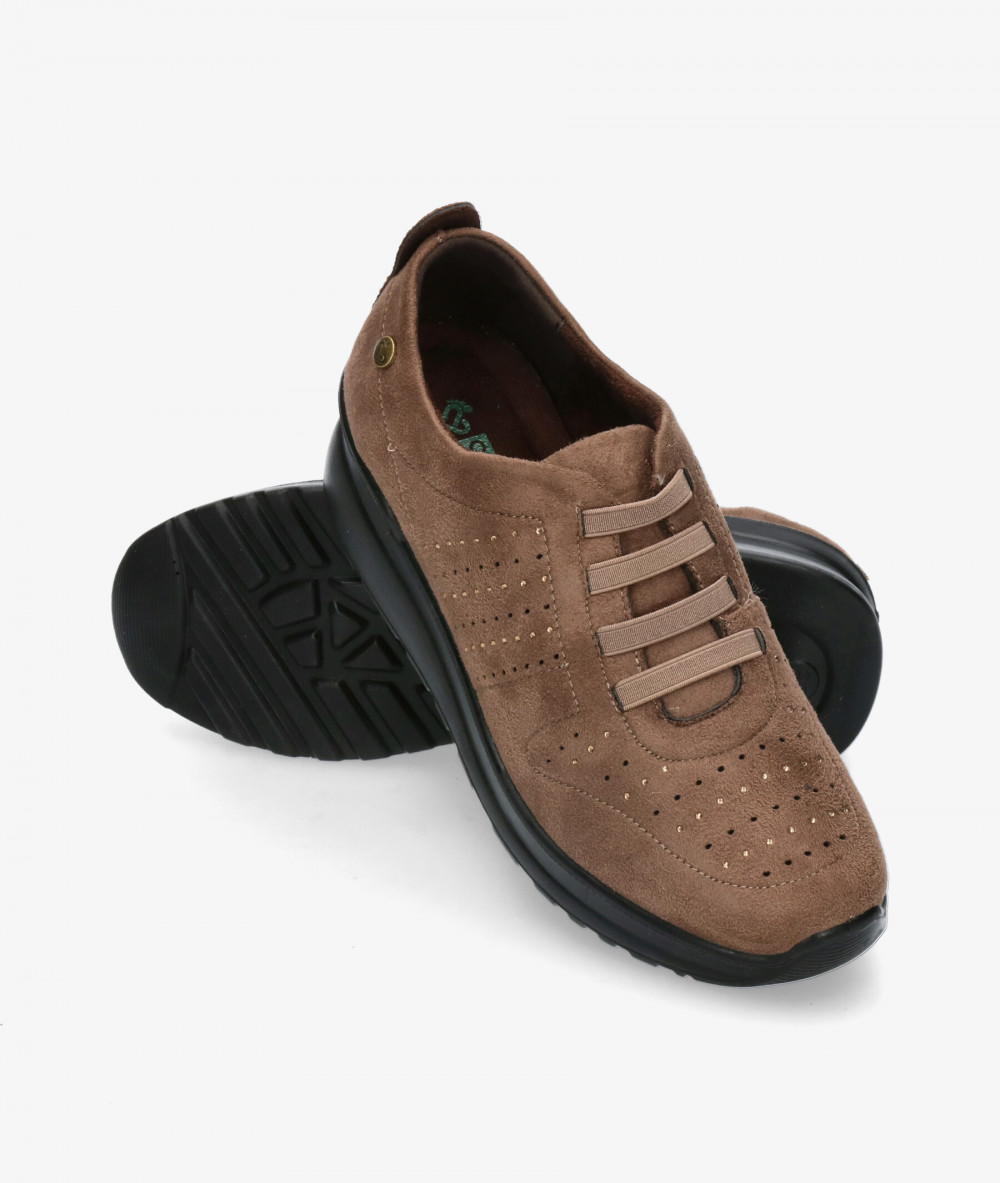 Zapatos confort Amarpies 22327 en topo Zapatos confort Amarpies 22327 en topo