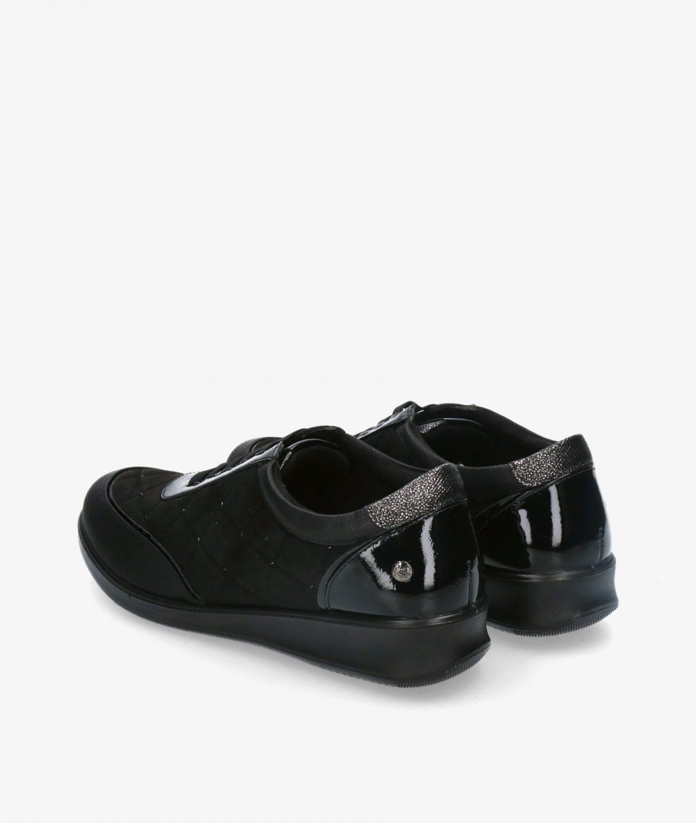 Zapatos confort Amarpies 22307 en negro Zapatos confort Amarpies 22307 en negro