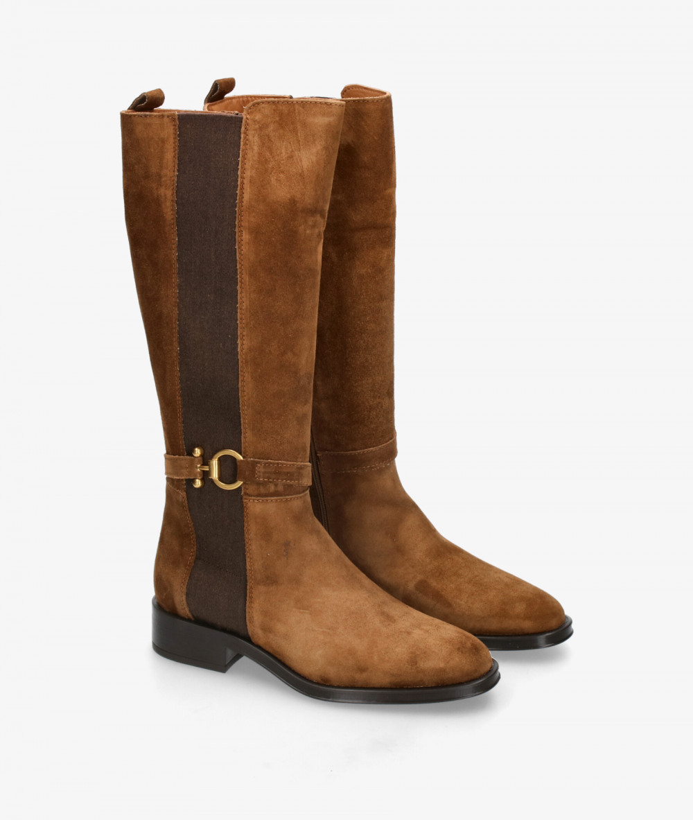 Botas Alpe  2278 en serraje cuero Botas Alpe  2278 en serraje cuero