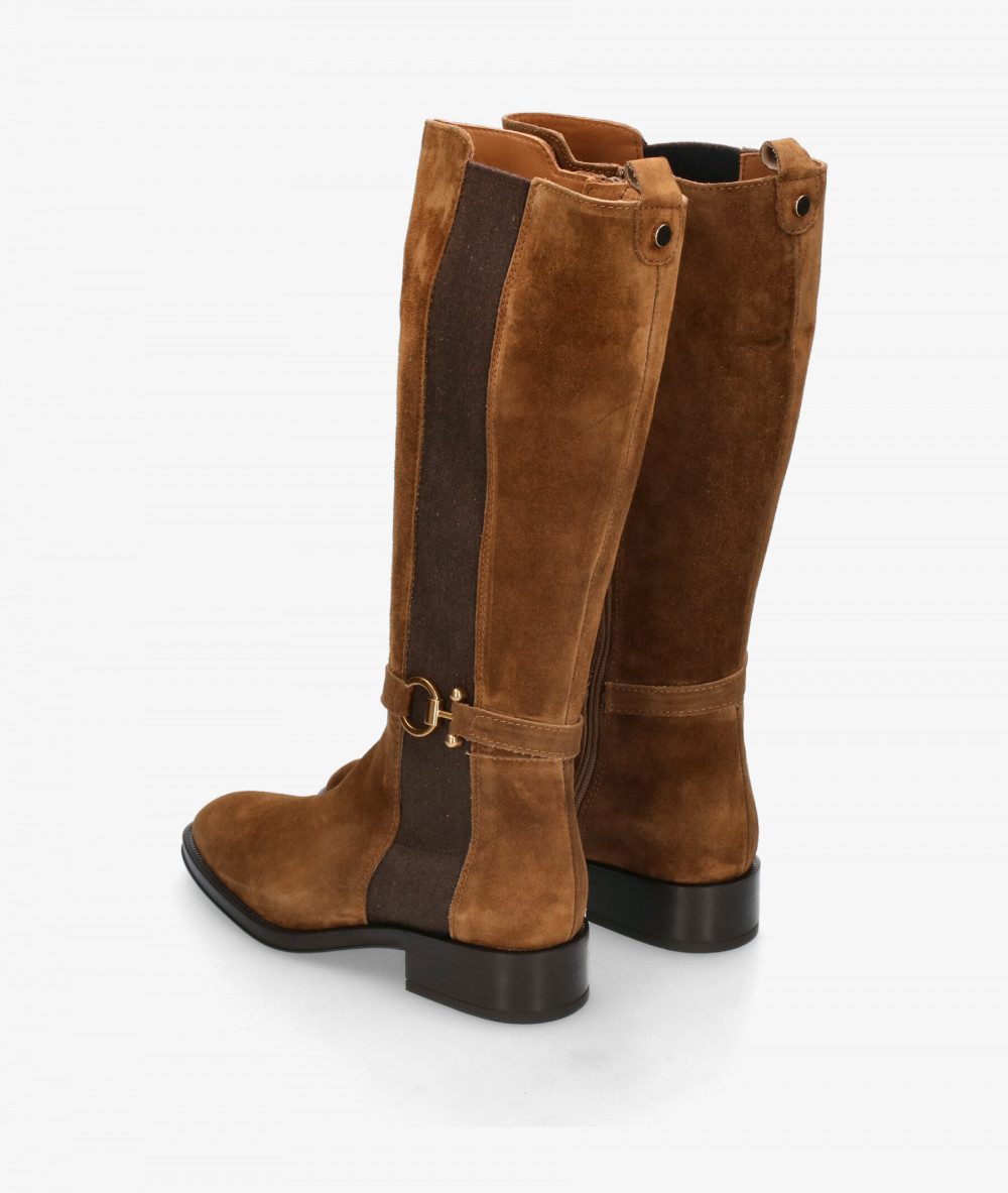 Botas Alpe  2278 en serraje cuero Botas Alpe  2278 en serraje cuero