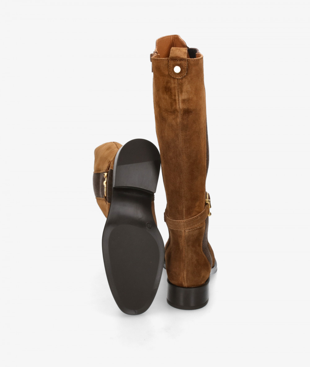 Botas Alpe  2278 en serraje cuero Botas Alpe  2278 en serraje cuero