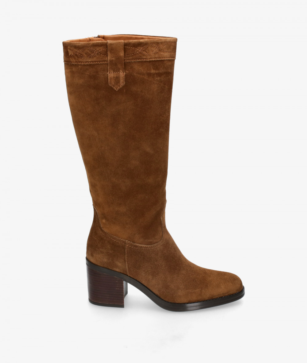Botas Alpe  2390 en serraje cuero Botas Alpe  2390 en serraje cuero