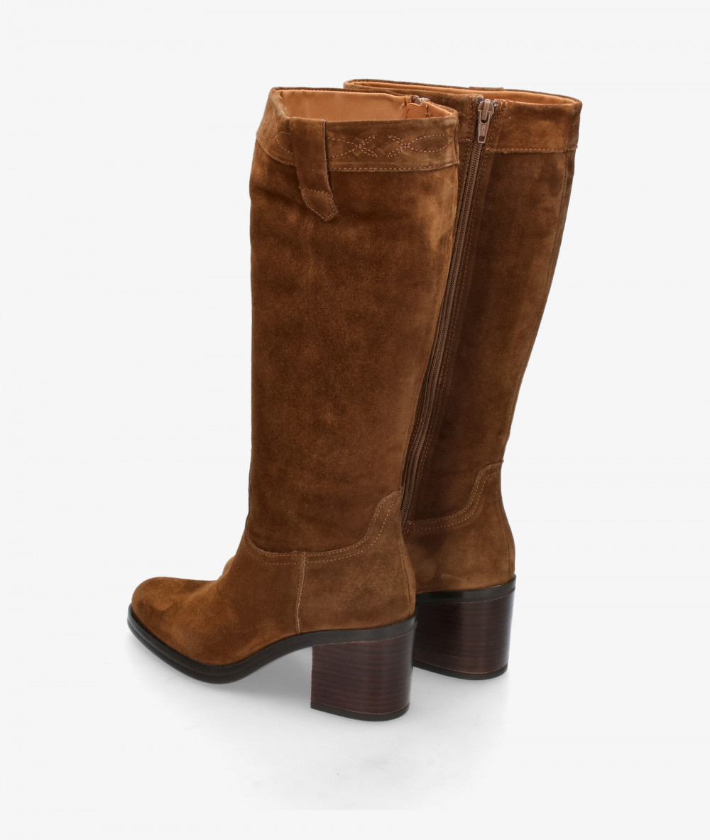 Botas Alpe  2390 en serraje cuero Botas Alpe  2390 en serraje cuero